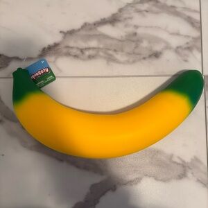 Sunny Days JUMBO Banana Squeezy Sesnory Toy